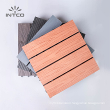 INTCO Factory Cheap Price Easy Install Waterproof Fireproof Modern Decoration Outdoor DIY Floor 3D Decking